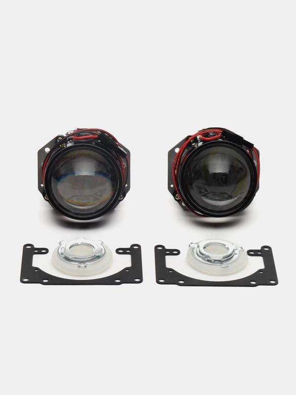 Светодиодные линзы для фар, Optima Premium Bi-LED Lens 2.5", 5000К, автомобильные 2шт