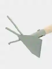 Мотыжка с черенком, длина 33 см, 3 зубца