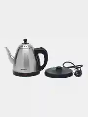 Серый металлик чайник электрический Blackton Bt KT1801S, 1500 Вт, чайник объёмом 1.2л