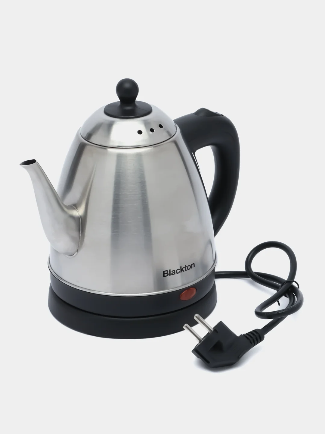 Серый металлик чайник электрический Blackton Bt KT1801S, 1500 Вт, чайник объёмом 1.2л