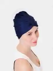 Двуслойная шапочка для бассейна, женская, тканевая