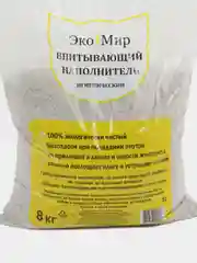 Наполнитель для кошачьего туалета "ЭкоМир" цеолитовый, мелкая фракция, впитывающий