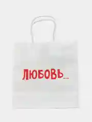 Серебряный подарочный пакет, бумажный, разные цвета и размеры