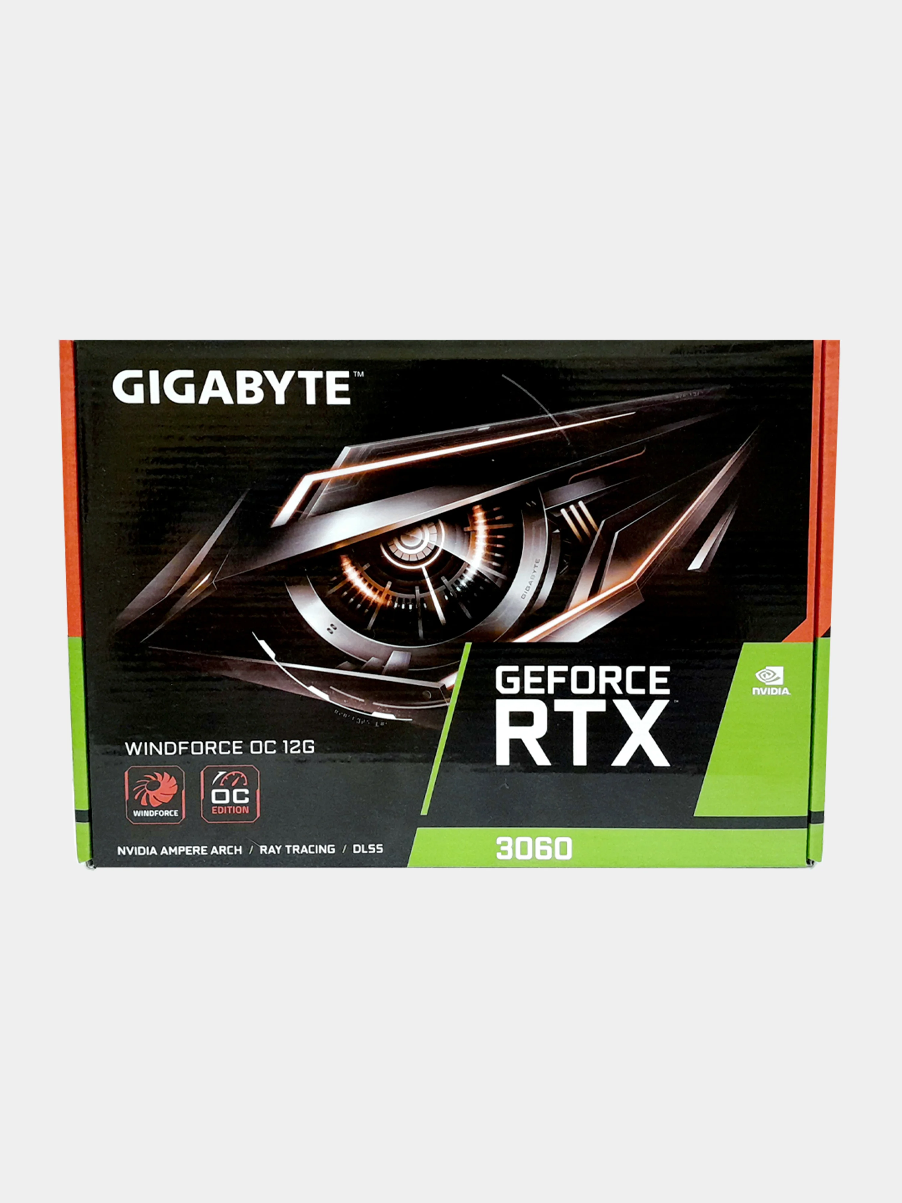 Видеокарта GIGABYTE NVIDIA GeForce RTX 3060 WINDFORCE OC, 12Gb