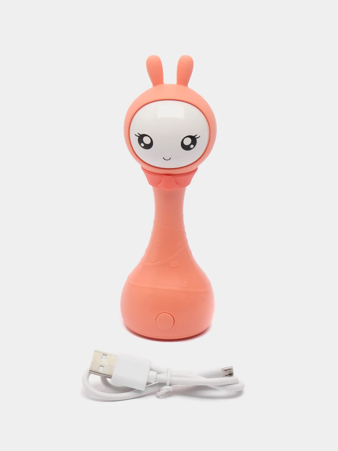 Желтый интерактивная музыкальная игрушка Умный зайка alilo R1+Yoyo.Погремушка