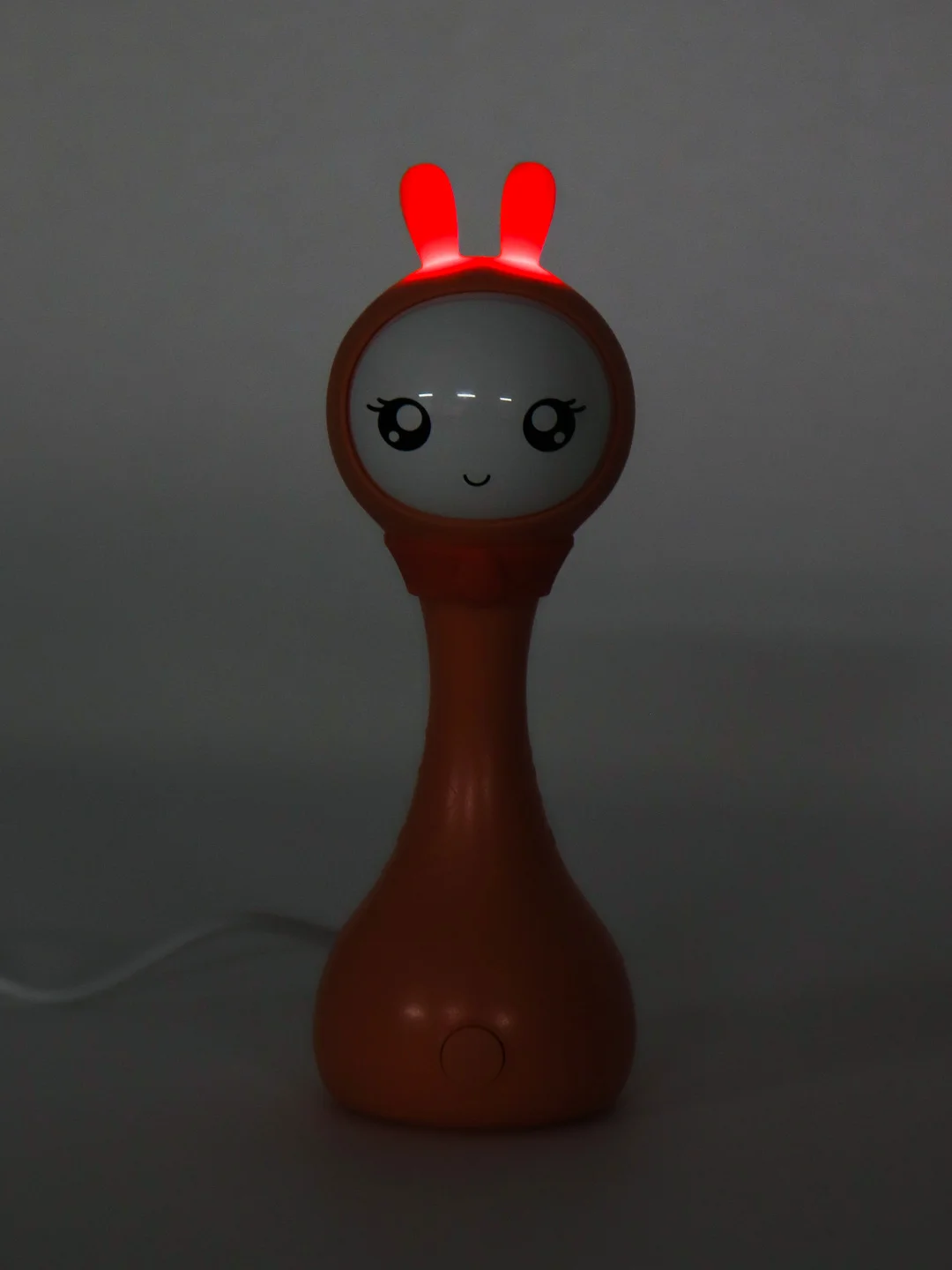 Желтый интерактивная музыкальная игрушка Умный зайка alilo R1+Yoyo.Погремушка