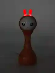 Желтый интерактивная музыкальная игрушка Умный зайка alilo R1+Yoyo.Погремушка