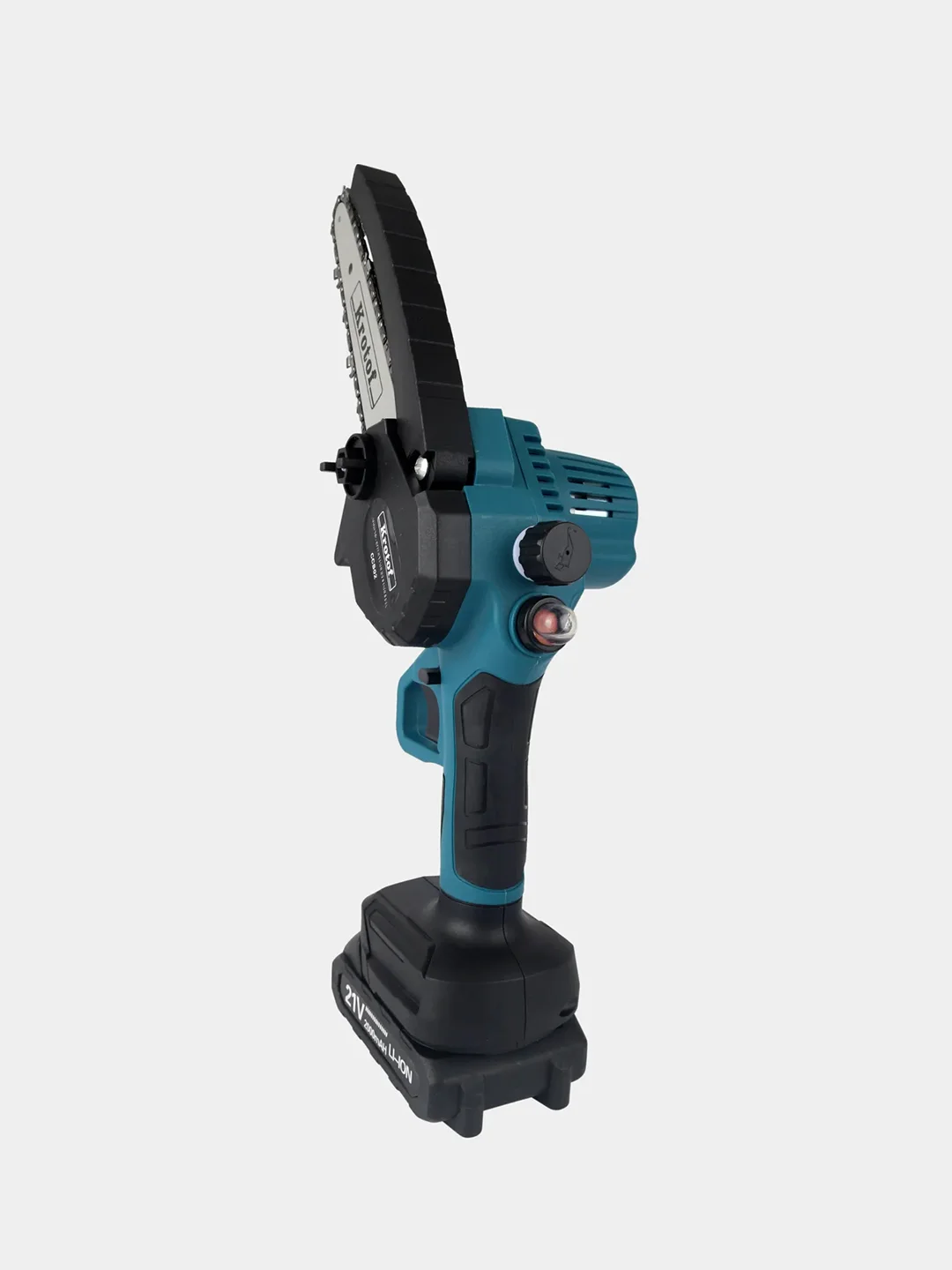 Пила аккумуляторная цепная с масляным насосом Krotof CCS02, 800Вт, шина 6"