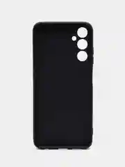 Угольный чехол Samsung Galaxy A05s / Самсунг Галакси А05c, черный, силиконовый
