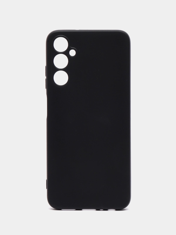 Чехол Samsung Galaxy A05s / Самсунг Галакси А05c, черный, силиконовый