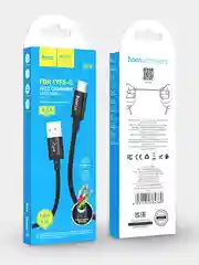 Красный hoco X89 Кабель Type-c USB, быстрая зарядка на андроид