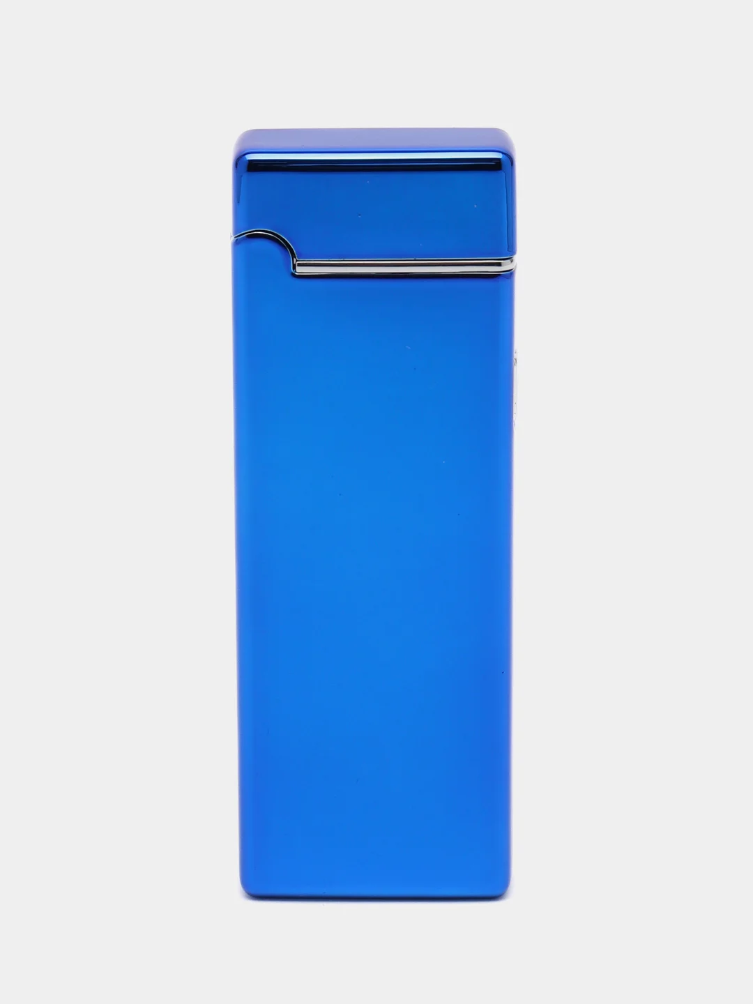 Синий электронная зажигалка плазменная с USB зарядкой, в коробке