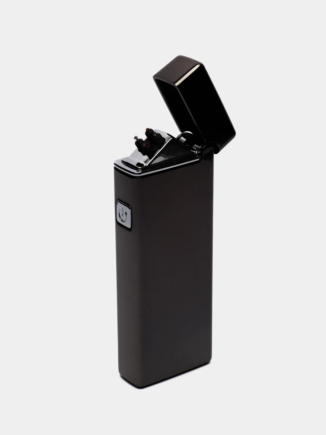 Синий электронная зажигалка плазменная с USB зарядкой, в коробке