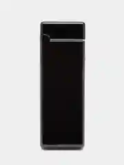 Хром электронная зажигалка плазменная с USB зарядкой, в коробке