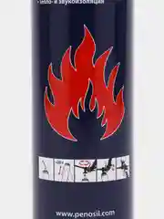 PENOSIL Premium Fire Rated Gunfoam B1, огнеупорная, профессиональная монтажная пена