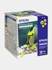 Бумага (C13S041303) EPSON Premium Glossy Photo (100мм х 8м 1 рулон 255 г/м2)
