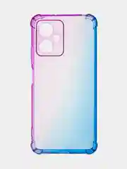 Фиолетовый чехол для Xiaomi Redmi Note 12 5G/12 Pro 5G противоударный силиконовый BROSCORP прозрачный