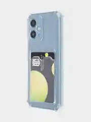 Молочный чехол для Xiaomi Redmi Note 12 5G/12 Pro 5G противоударный силиконовый BROSCORP прозрачный