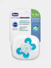 CHICCO Пустышка Physio Comfort,1шт.,6+мес.,силикон,"Одуванчики" голубые