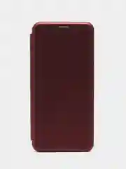 Бордовый чехол книжка Redmi 13C, Poco C65,  редми 13с, поко с65