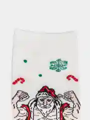 Белый носки новогодние мужские, новогодние носки мужские, носки новогодние, носки мужские хлопок