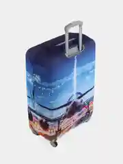 Разноцветный чехол для чемодана, 4 размера