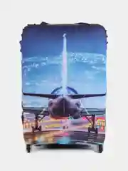 Разноцветный чехол для чемодана, 4 размера