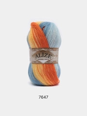 Пряжа Alize Angora Gold Batik, 20% шерсть, 80% акрил, 100 г, 550 м