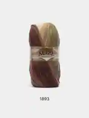 Бежевый пряжа Alize Angora Gold Batik, 20% шерсть, 80% акрил, 100 г, 550 м