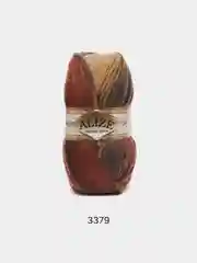 Карамельный пряжа Alize Angora Gold Batik, 20% шерсть, 80% акрил, 100 г, 550 м
