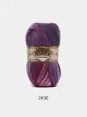 Лавандовый пряжа Alize Angora Gold Batik, 20% шерсть, 80% акрил, 100 г, 550 м