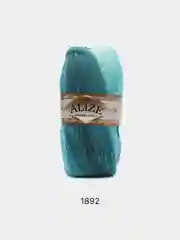 Лазурный пряжа Alize Angora Gold Batik, 20% шерсть, 80% акрил, 100 г, 550 м