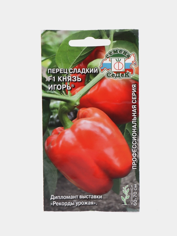 Семена Перец сладкий ранний гибрид "Князь Игорь " 0.2 г