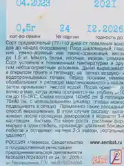 Семена Дыня среднеспелая "Колхозница 749/753", 0,5 г