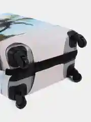Голубой чехол для чемодана, 4 размера