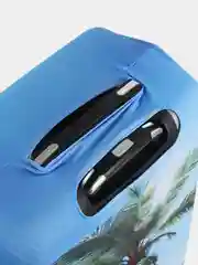 Голубой чехол для чемодана, 4 размера
