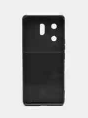 Черный чехол Infinix Zero 30 4G / Зеро 30 4Г противоударный, с металлической подставкой кольцом