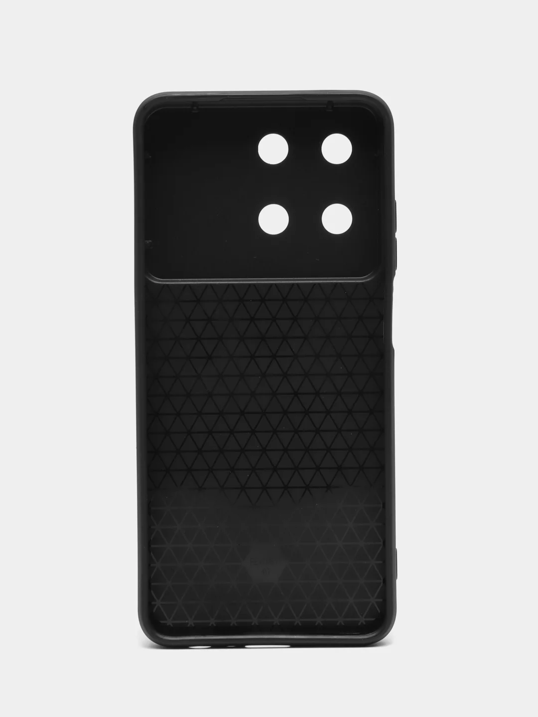 Черный чехол Realme 11 4G / Реалми 11 4Г противоударный, с металлической подставкой кольцом