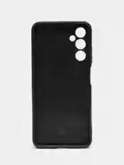 Черный чехол Samsung Galaxy A05s / Самсунг А05c противоударный,с металлической подставкой кольцом