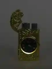 Золотой зажигалка автоген, с часами, в коробке