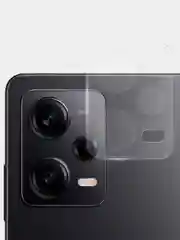 Прозрачный стекло на камеру для телефона Xiaomi Redmi Note 12 Pro 5G защитное BROSCORP прозрачное