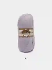 Серый меланж пряжа Alize Angora Gold, 20% шерсть, 80% акрил, 100 г, 550 м, часть 2