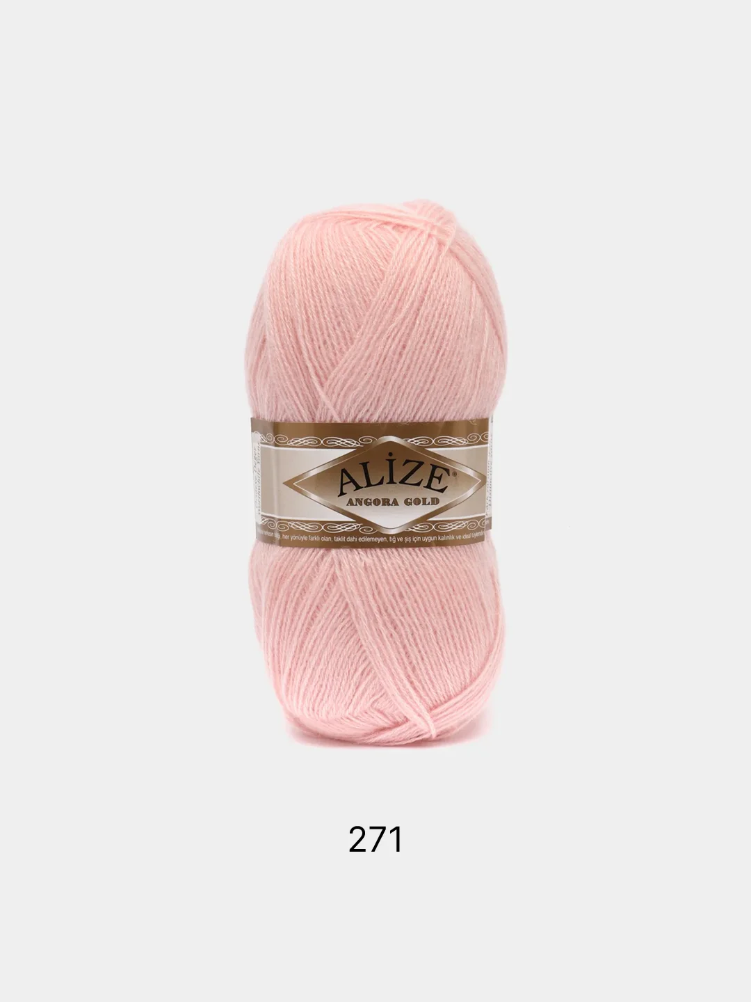 Конфетный пряжа Alize Angora Gold, 20% шерсть, 80% акрил, 100 г, 550 м, часть 2