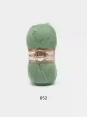Лесной зеленый пряжа Alize Angora Gold, 20% шерсть, 80% акрил, 100 г, 550 м, часть 2