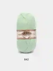 Мятный пряжа Alize Angora Gold, 20% шерсть, 80% акрил, 100 г, 550 м, часть 2