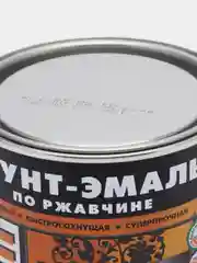 Белый дали Грунт-эмаль по ржавчине гладкая, цвет Белый, 0,75 л