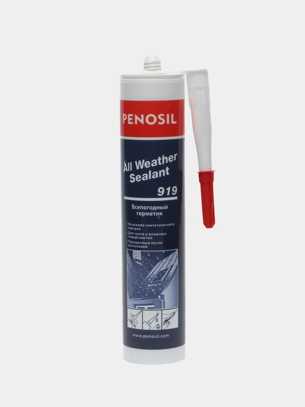 PENOSIL Premium Sealant, каучуковый, всепогодный, прозрачный, 280 мл
