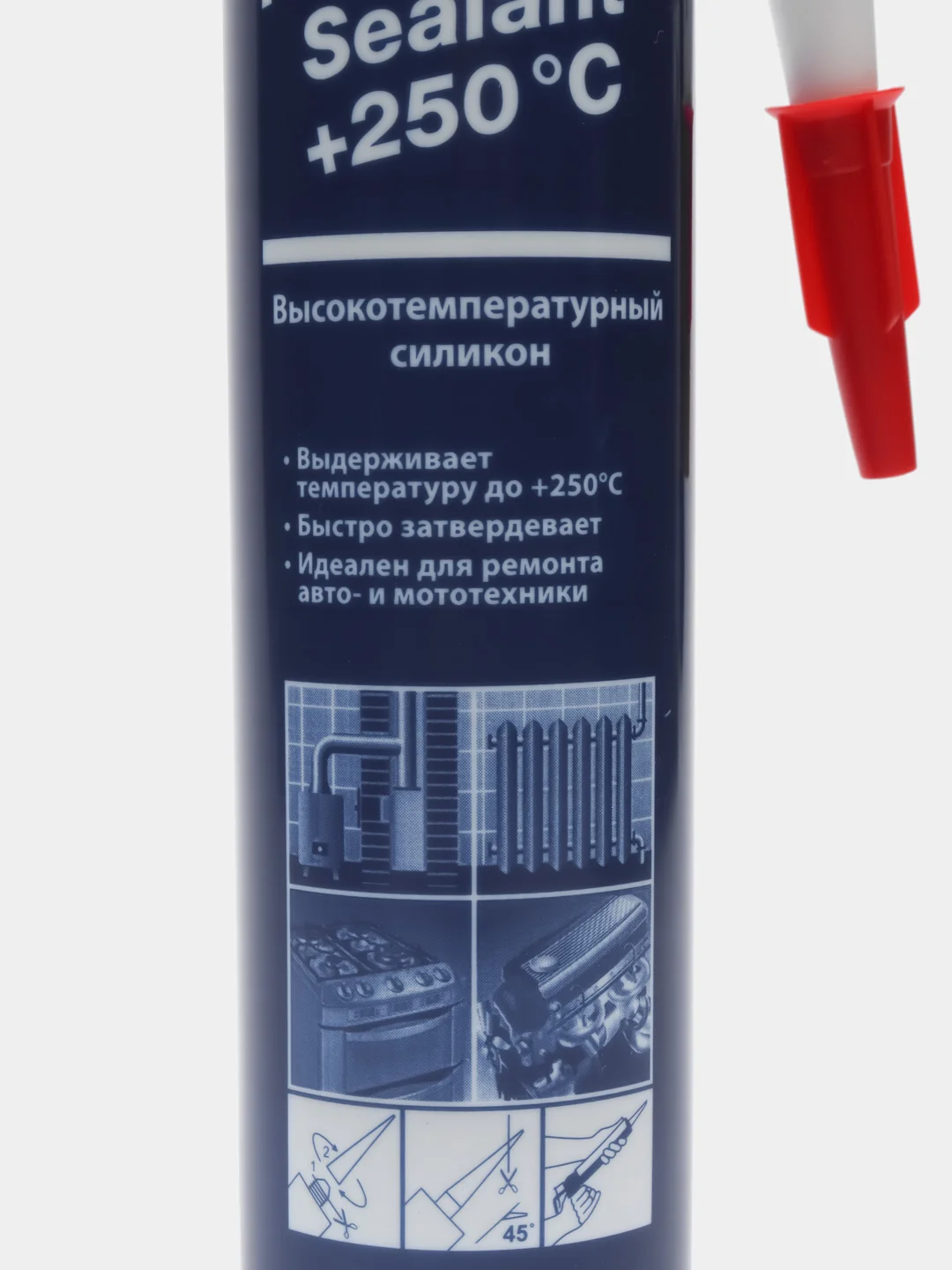 PENOSIL Premium Sealant High Temp, высокотемпературный, красный, 280 мл