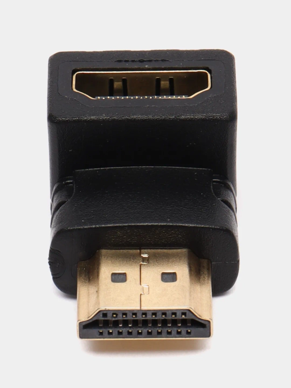 Переходник угловой HDMI-HDMI угол 90 градусов
