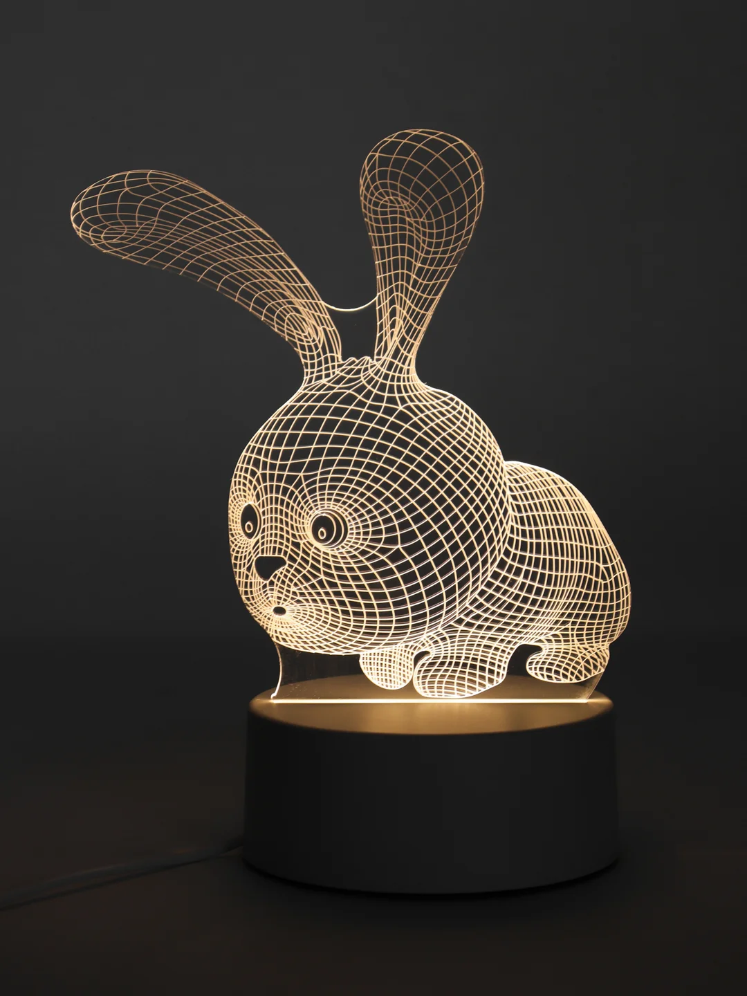 Карамельный 3d Светильник, ночник, LED, USB, подарок на 8 марта